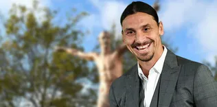 Ibrahimovic’in heykeli dikildi