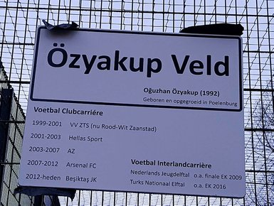 Futbol sahasına Oğuzhan Özyakup ismi verildi