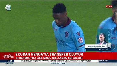 >Ekuban Genoa'ya transfer oluyor!