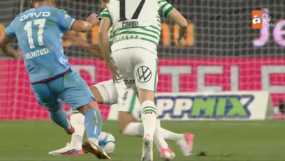 Trabzonspor 10 kişi kaldı! İşte o pozisyon