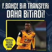 F.Bahçe bir transferi daha bitirdi!