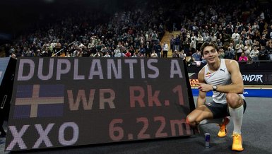 Duplantis’ten rekor