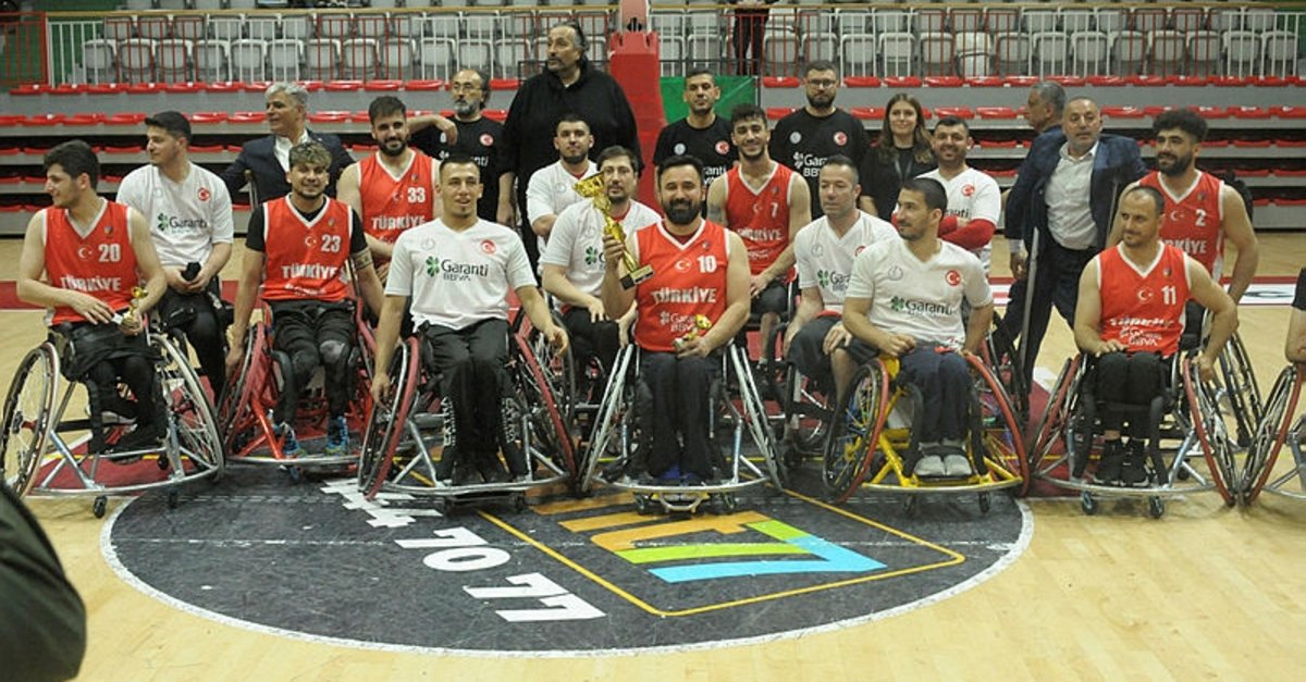 Tekerlekli Sandalye Basketbol Kıtalararası Kupası'nda Türkiye şampiyon oldu
