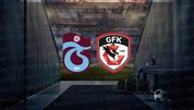 Trabzonspor - Gaziantep FK | İlk 11’ler belli oldu!