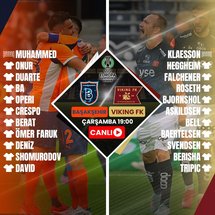 <p>UEFA Konferans Ligi'nde temsilcimiz RAMS Başakşehir, 3. eleme turunda eşleştiği ve eşleşmenin ilk maçında deplasmanda 3-1 mağlup ettiği Viking'i konuk ediyor. Mücadeleyi haberimizden canlı olarak izleyebilirsiniz.</p>

<p><strong><span style="color:#0000FF"><span style="background-color:#FF9900">RAMS BAŞAKŞEHİR-VIKING İLK 11'LER</span></span></strong></p>

<p><strong>RAMS Başakşehir:</strong> Muhammed Şengezer, Onur Bulut, Leo Duarte, Ba, Operi, Miguel Crespo, Berat Özdemir, Ömer Faruk Beyaz, Deniz Türüç, Shomurodov, David Selke</p>

<p><strong>Viking:</strong> Klaesson, Heggheim, Falchener, Roseth, Bjornshol, Askildsen, Bell, Baertelsen, Svendsen, Berisha, Tripic</p>

<p><strong><span style="color:#0000FF"><span style="background-color:#FF9900">RAMS BAŞAKŞEHİR-VIKING MAÇI NE ZAMAN, SAAT KAÇTA, HANGİ KANALDA?</span></span></strong></p>

<p>13 Ağustos Çarşamba günü saat 19:00'da başlayan RAMS Başakşehir-Viking mücadelesini TRT 1 ekranlarından canlı olarak izleyebilirsiniz.</p>

<p><a href="https://www.tabii.com/tr/watch/live/trt1?trackId=150002" rel="nofollow" target="_blank"><img alt="" src="https://iftm.tmgrup.com.tr/2025/08/13/rams-basaksehir-viking-canli-izle-1755097197380.gif" title="rams-basaksehir-viking-canli-izle-1755097197380.gif"></a></p>