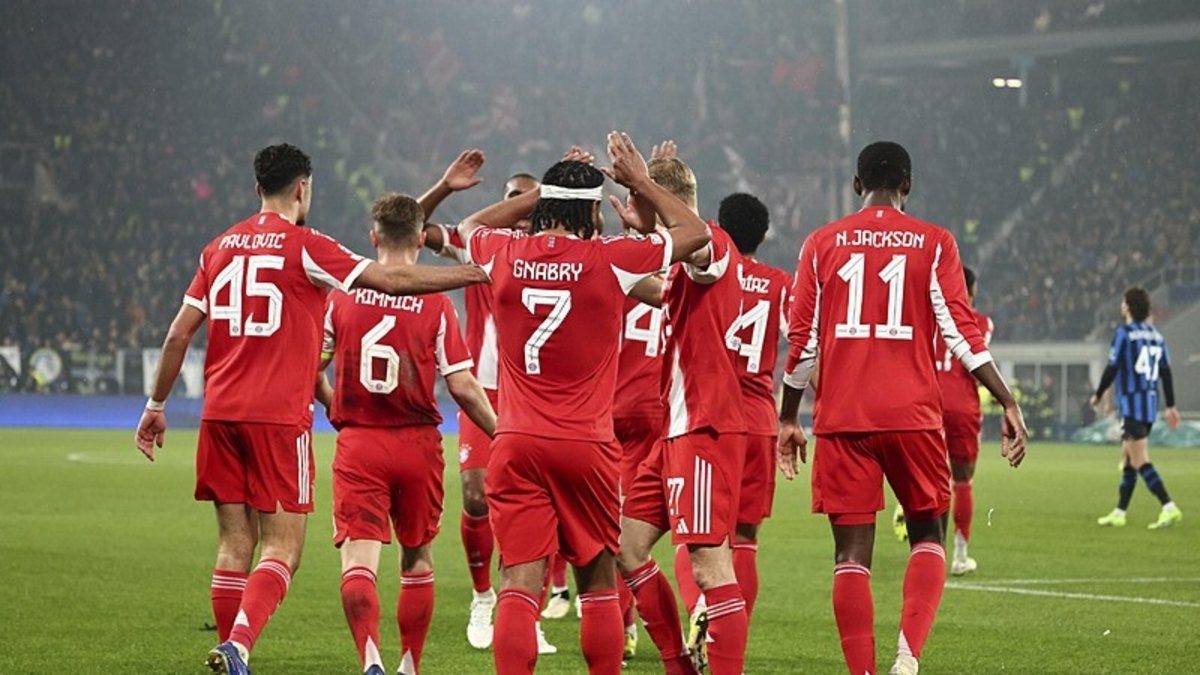 Bayern Münih'ten Bergamo'da şov! Atalanta ağlarına 6 gol birden attılar