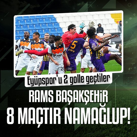 RAMS Başakşehir 8 maçtır namağlup!