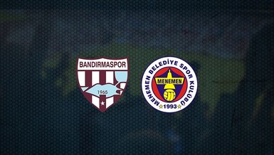 Bandırmaspor - Menemenspor maçı ne zaman, saat kaçta ve hangi kanalda canlı yayınlanacak? | TFF 1. Lig