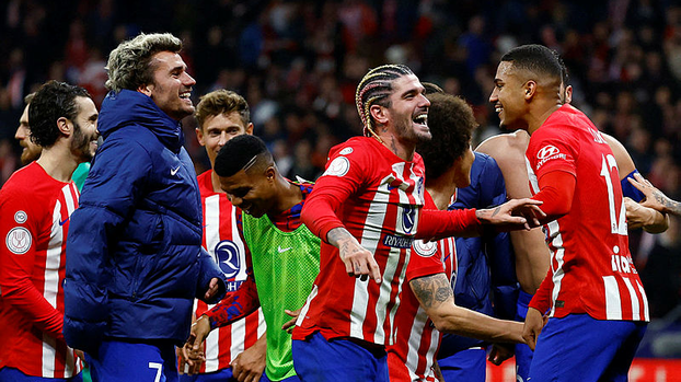 Atletico Madrid 1 - 0 Sevilla (MAÇ SONUCU - ÖZET) | İspanya Kral Kupası