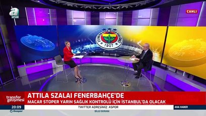 >Attila Szalai Fenerbahçe'de!