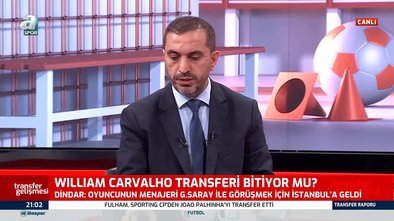 GALATASARAY TRANSFER HABERLERİ: Canlı yayında duyurdu! William Carvalho'nun menajeri İstanbul'da