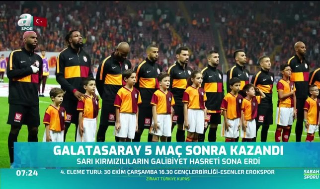 Galatasaray 5 maç sonra kazandı