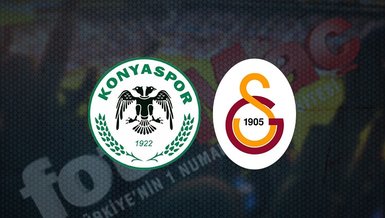 Konyaspor Galatasaray maçı CANLI İZLE 💥 | Konyaspor - Galatasaray maçı hangi kanalda canlı yayınlanacak? Galatasaray maçı saat kaçta?