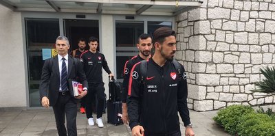 A Milli Futbol Takımı Karadağ'da