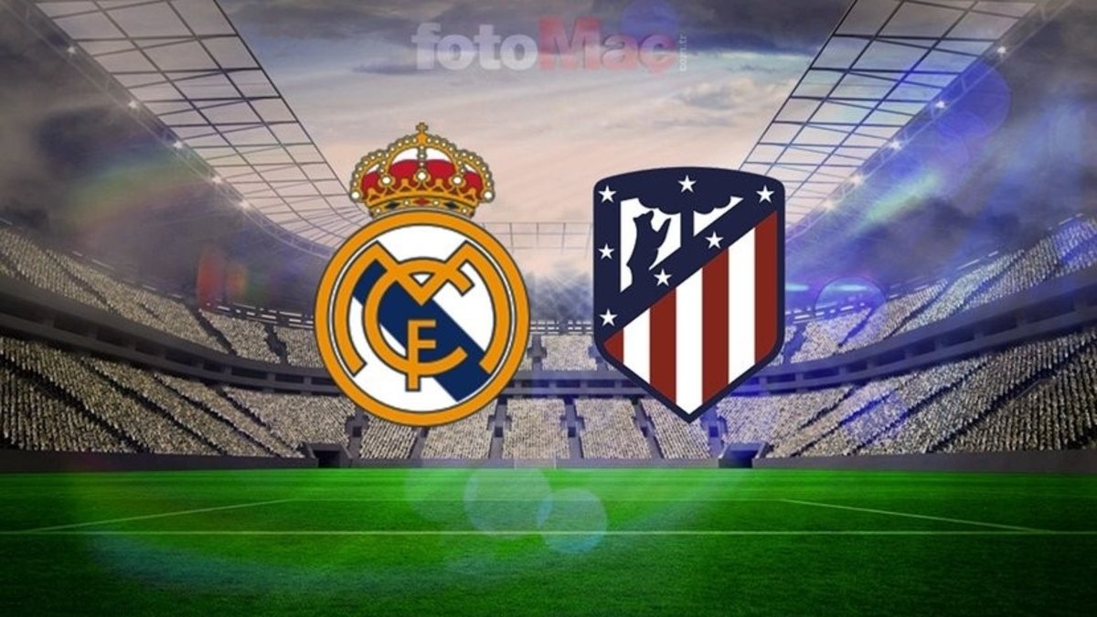 Arda Güler ilk 11'de! Real Madrid-Atletico Madrid maçı CANLI