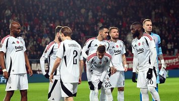 Beşiktaş Avrupa'ya veda etti