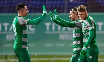 Bursaspor'dan rahat hazırlık maçı