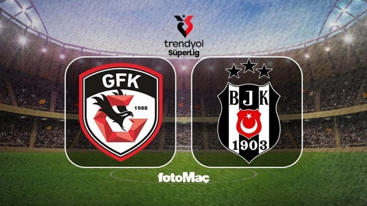 Gaziantep FK-Beşiktaş maçı | CANLI İZLE (Trendyol Süper Lig)