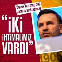 Okan Buruk: Önemli bir avantajımız var
