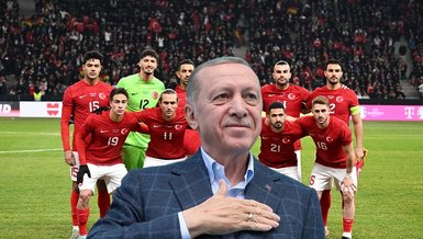 Cumhurbaşkanı Recep Tayyip Erdoğan'dan A Milli Takım sözleri! "Tarifsiz gurur yaşattılar"