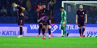 Galatasaray büyük maçlarda kayıp