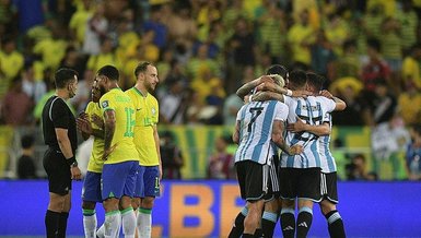 Brezilya 0-1 Arjantin (MAÇ SONUCU - ÖZET) Olaylı maçı Tangocular kazandı