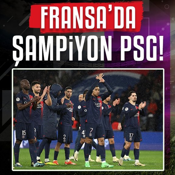 Fransa’da şampiyon PSG!