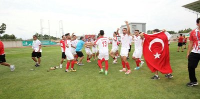 Erkek Milli Futbol Takımı finalde!