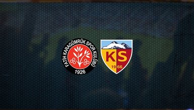 Fatih Karagümrük - Kayserispor maçı ne zaman, saat kaçta ve hangi kanalda canlı yayınlanacak? | Süper Lig