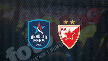 Anadolu Efes - Kızılyıldız maçı saat kaçta?