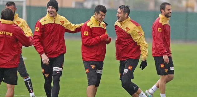 Göztepe'de hazırlıklar sürüyor