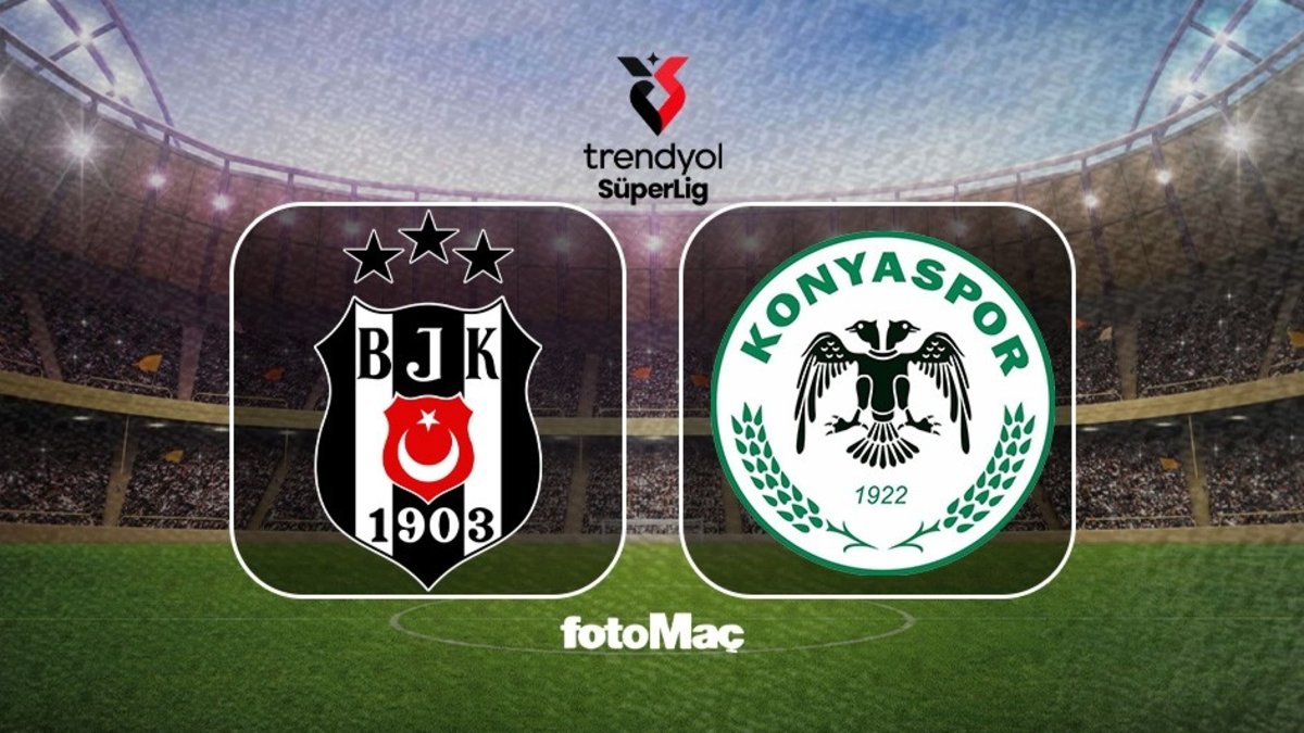 Beşiktaş-Konyaspor CANLI İZLE | Beşiktaş maçı hangi kanalda? Muhtemel 11'ler