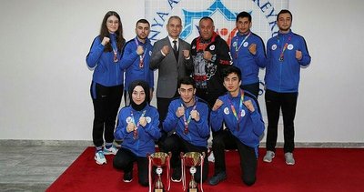 ALKÜ 8 madalya 2 kupayla döndü