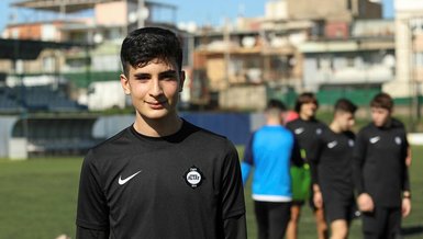 Şehit Fethi Sekin'in futbolcu oğlunun gönlünde Galatasaray var!