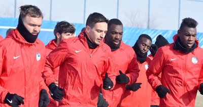 Büyükşehir Belediye Erzurumspor'da Beşiktaş maçı hazırlıkları