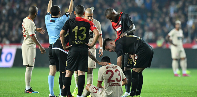 Galatasaray'da Andone şoku