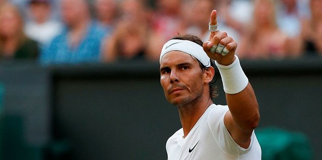 Nadal Wimbledon'da üçüncü tura yükseldi