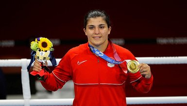 Busenaz Surmeneli of Turkey bags gold in women's welterweight final at Tokyo Olympics