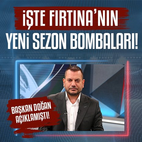 TRANSFER HABERİ - Başkan Ertuğrul Doğan açıklamıştı! İşte Trabzonspor’un yeni sezon bombaları