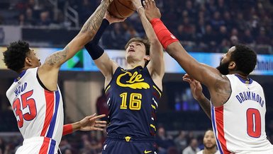 NBA'de Cavaliers Cedi'nin 11 sayı attığı maçta Detroit Pistons'u yendi