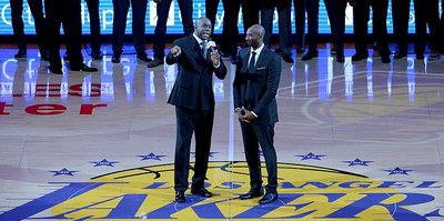 Magic Johnson'dan Kobe'e övgü