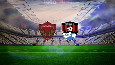 Atakaş Hatayspor-İmaj Altyapı Vanspor maçı ne zaman? Saat kaçta, hangi kanalda?