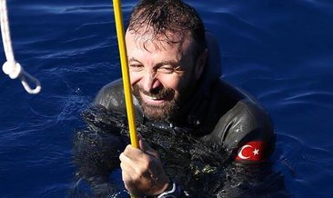 Kaş'taki Dünya Kupası'nda Rüstem Derin altın madalya kazandı