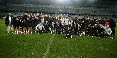 Beşiktaş, Malmö maçı hazırlıklarını tamamladı