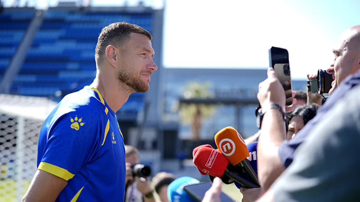 Edin Dzeko: Şans eseri buraya gelmedik!
