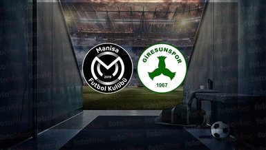 Manisa FK - Giresunspor maçı ne zaman, saat kaçta ve hangi kanalda canlı yayınlanacak? | Trendyol 1. Lig