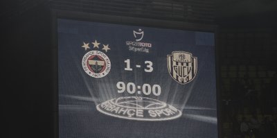 Kadıköy'de felaket! Fenerbahçe 1-3 Ankaragücü