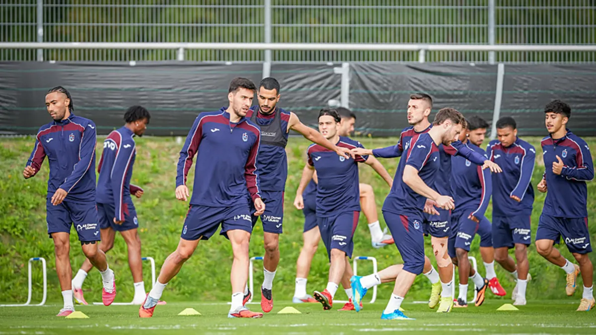 Trabzonspor'da Avusturya'da hazırlıklar sürüyor