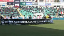 Karşılaşma hasılatı depremzedelere