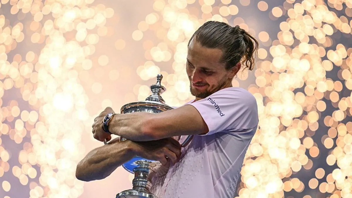 ABD Açık'ta tek erkekler şampiyonu Alexander Zverev